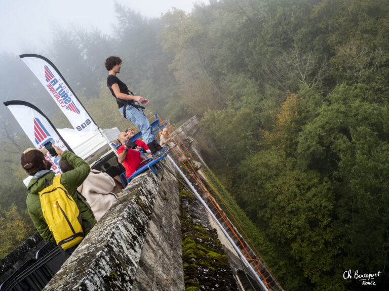 Saut à l'élastique 40 m occitanie albi toulouse